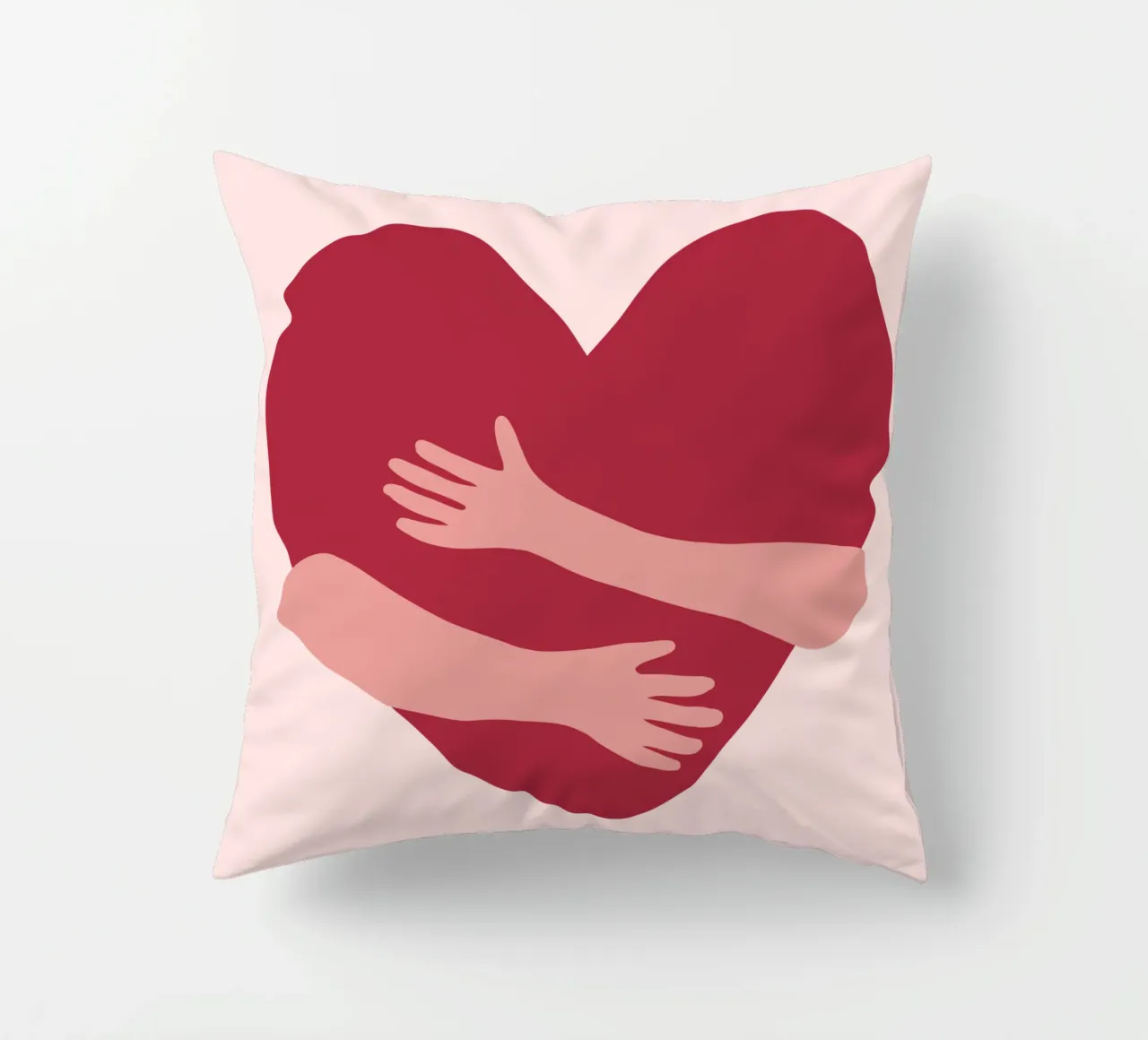Love, Love, Love decorative cushion by Illustration Raissa Oltmanns