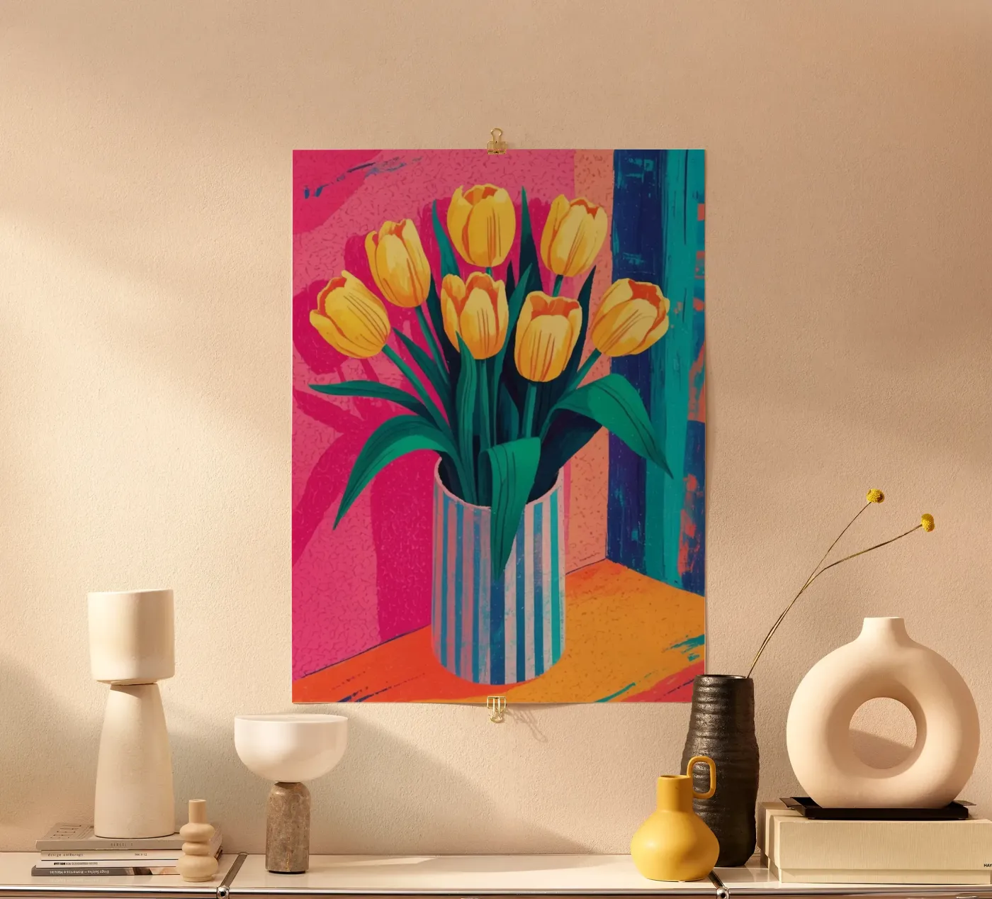 Tulipani poster da Eliban