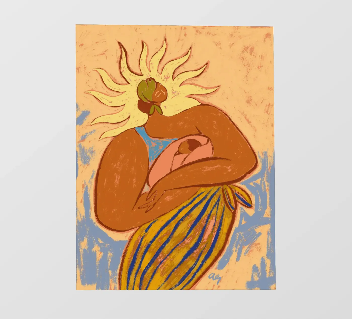 Mijn eigen zon fotobehang van Arty Guava