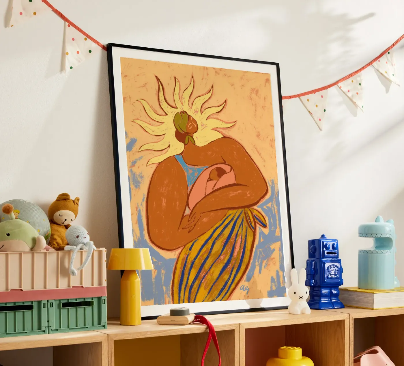 Mijn eigen zon poster van Arty Guava