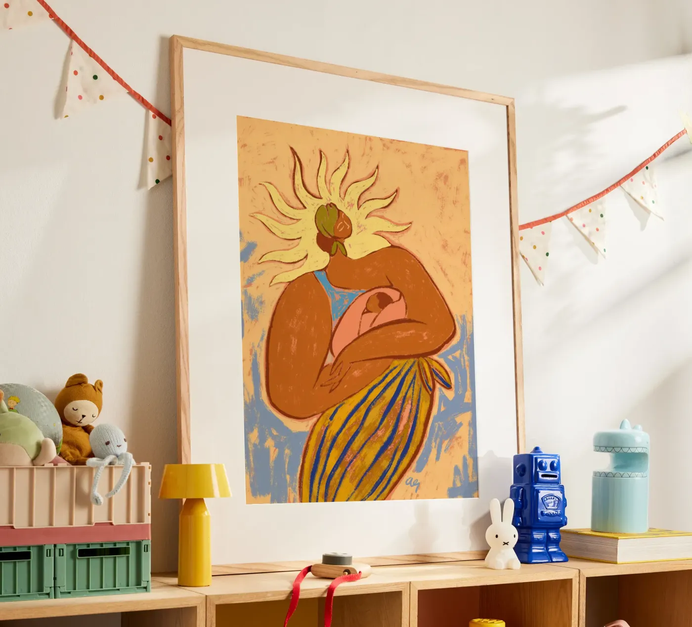 Mijn eigen zon poster van Arty Guava