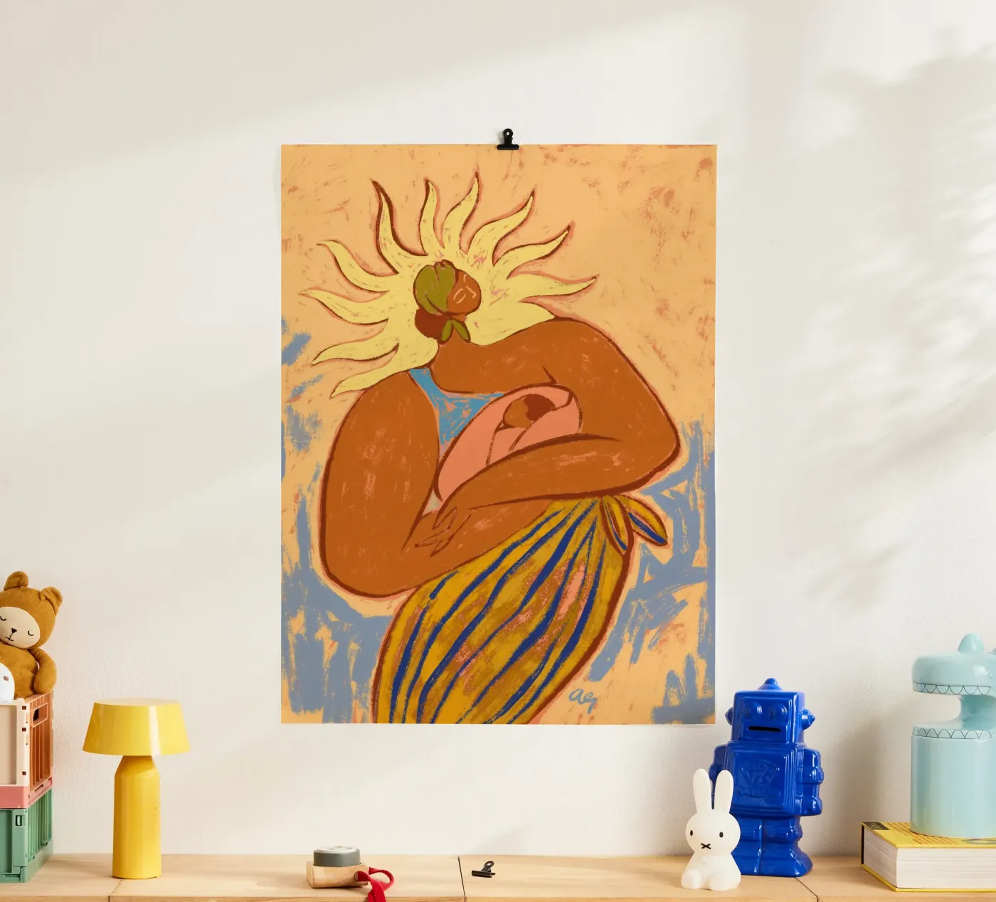 Mijn eigen zon poster van Arty Guava