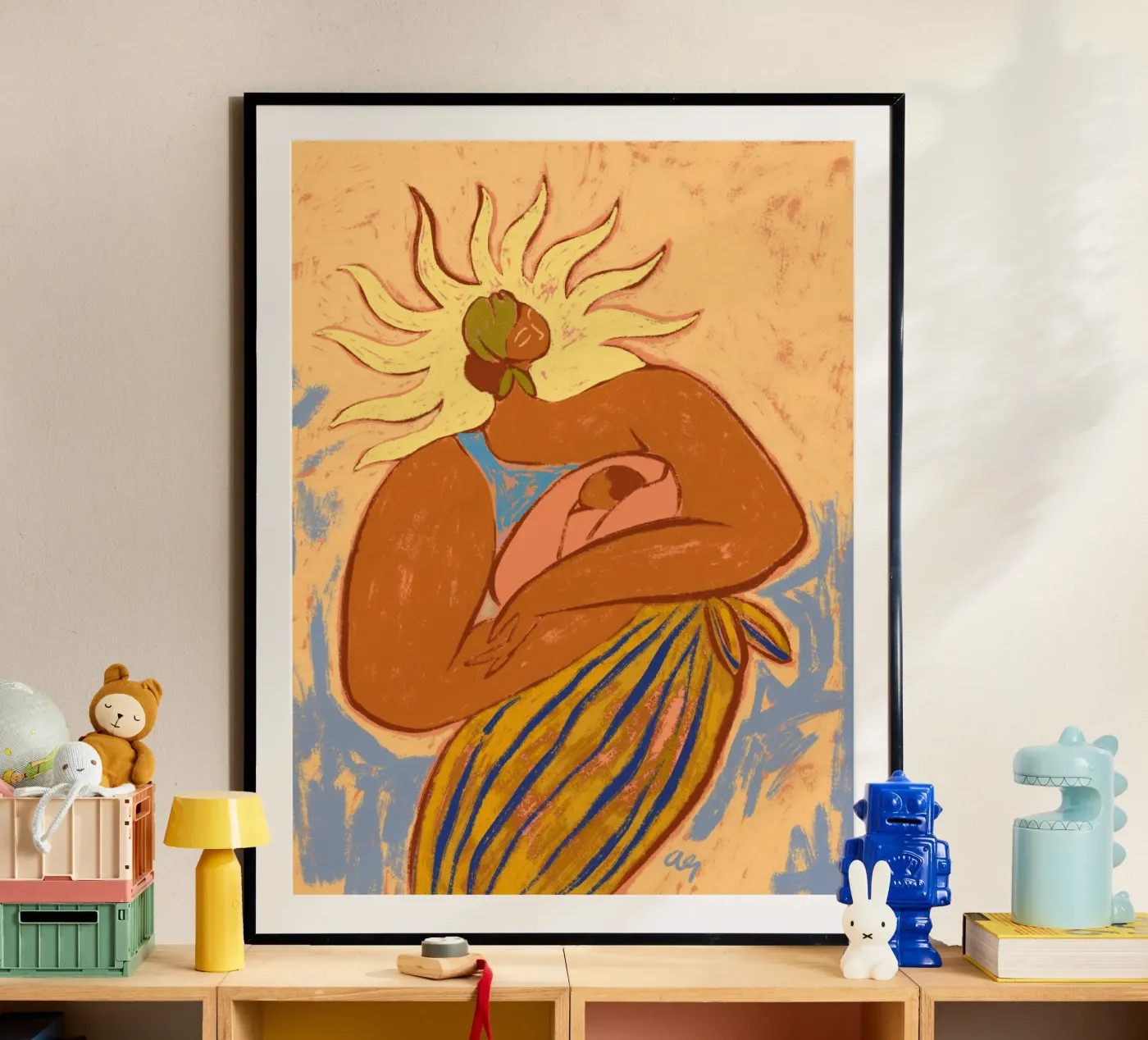 Mijn eigen zon poster van Arty Guava