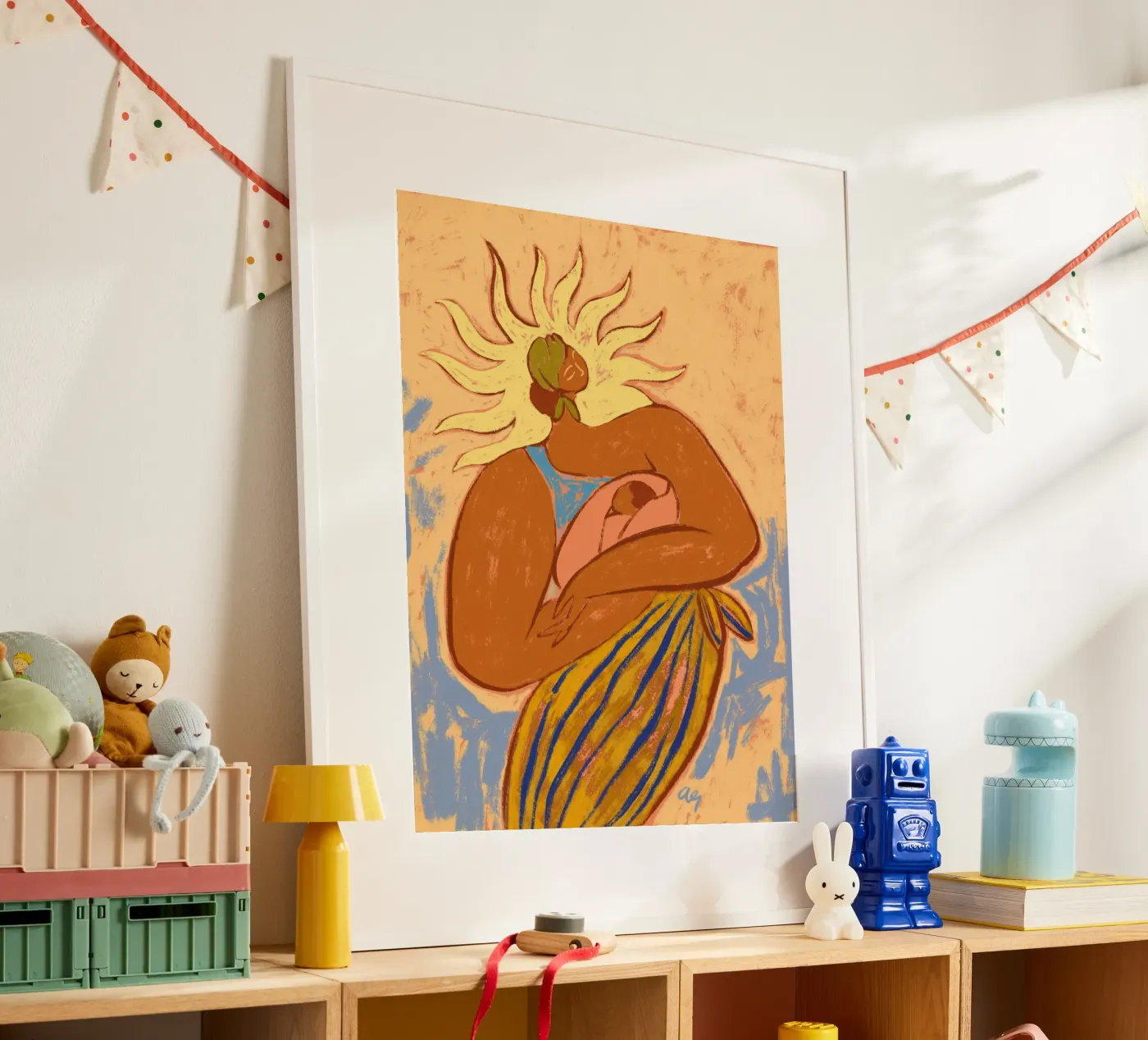Mijn eigen zon poster van Arty Guava