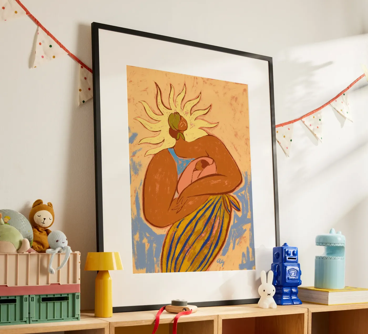 Mijn eigen zon poster van Arty Guava