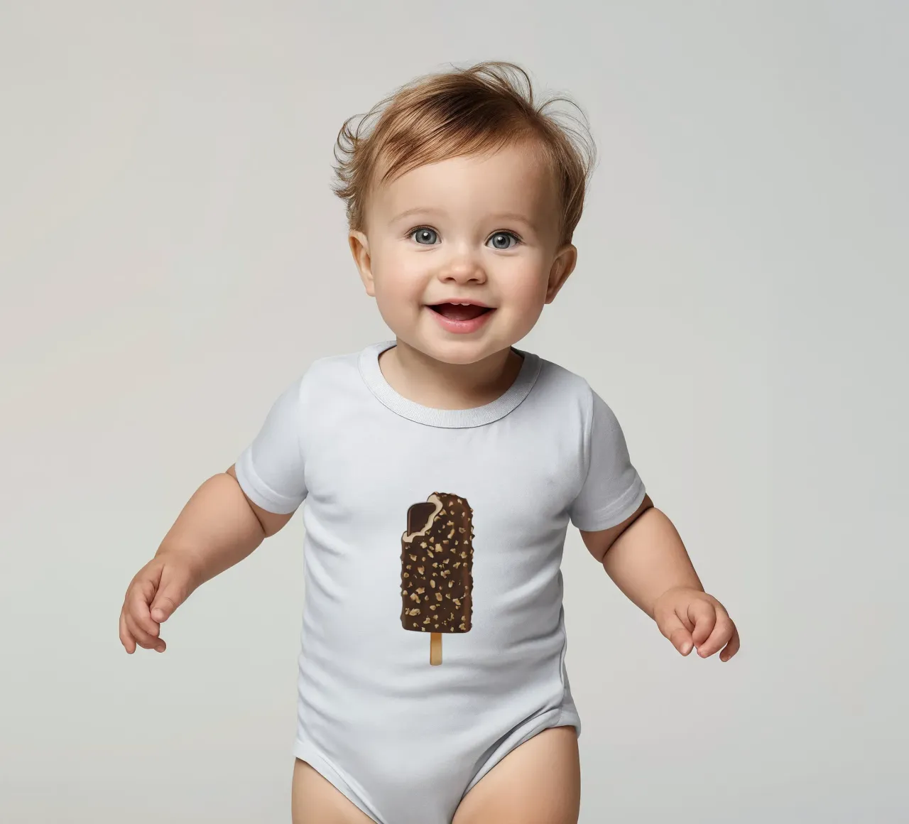 Nogger body neonato maniche corte da Julia Marquardt-Lott