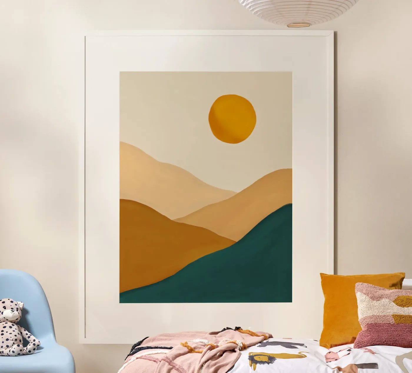 Alpine Silence poster da artesutileco