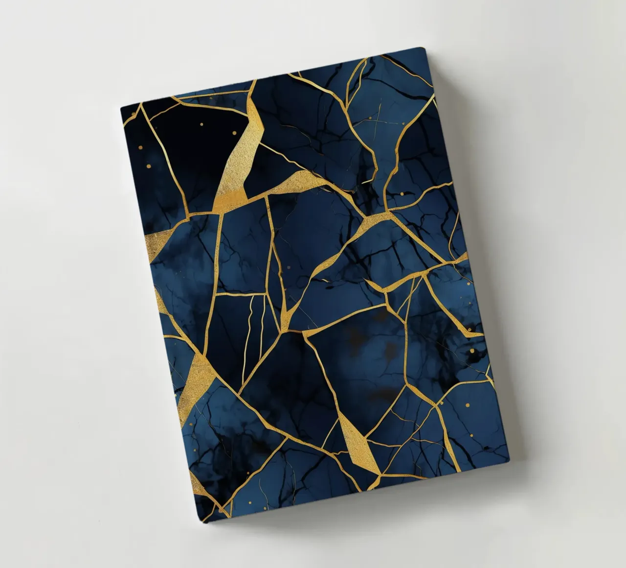 Art Kintsugi doré notebook by Théïa's Fantasia World
