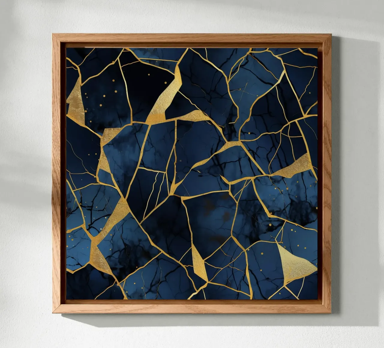 Art Kintsugi doré alluminio dibond da Théïa's Fantasia World