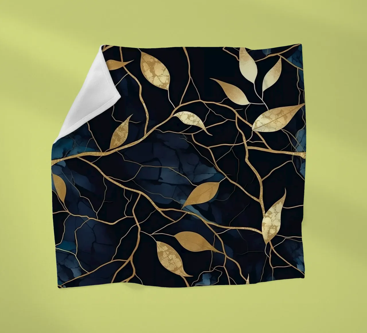 Art Kintsugi & feuilles d'or coperta in pile da Théïa's Fantasia World