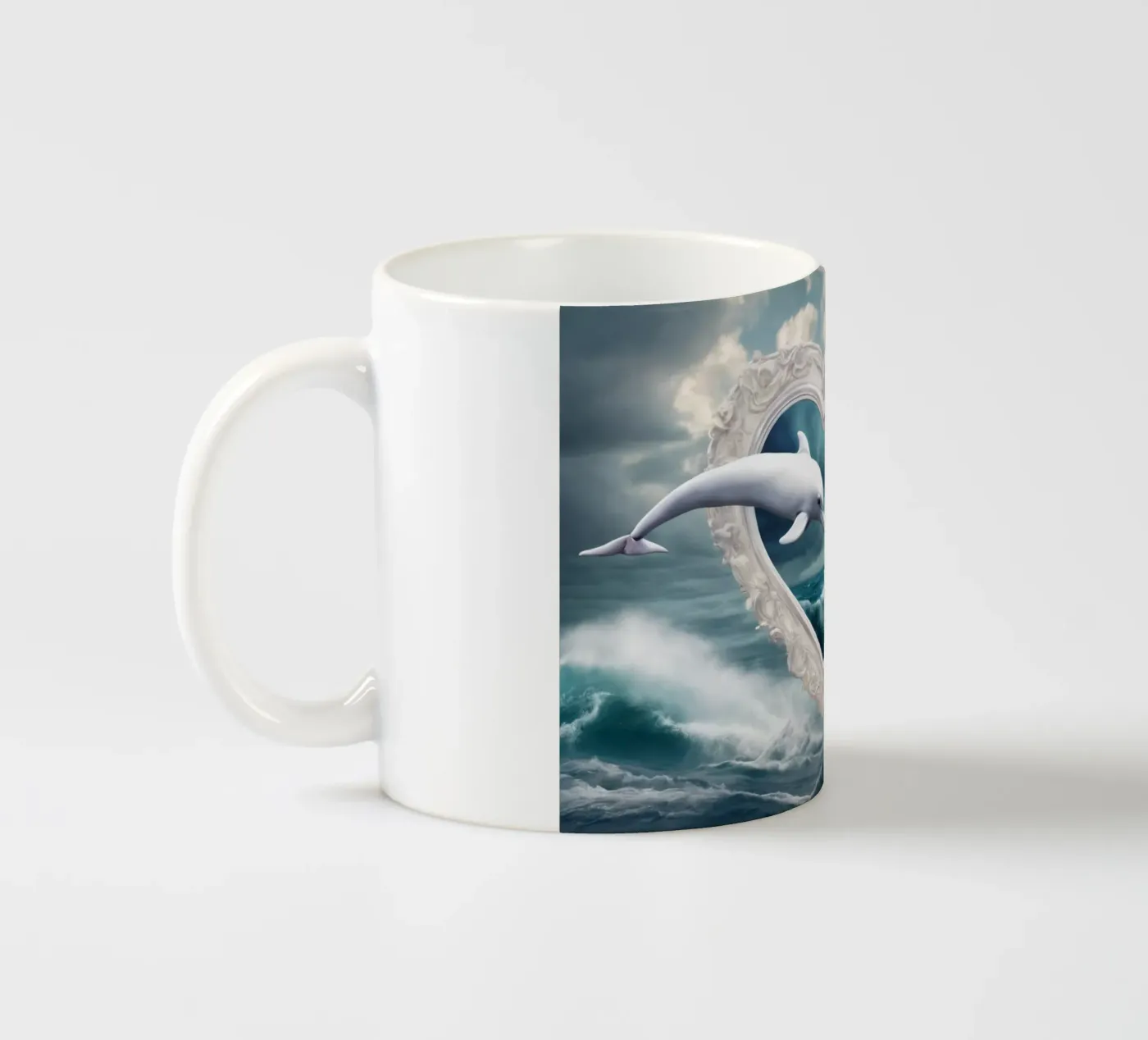 dolphin keramische mok van kimmindmuse