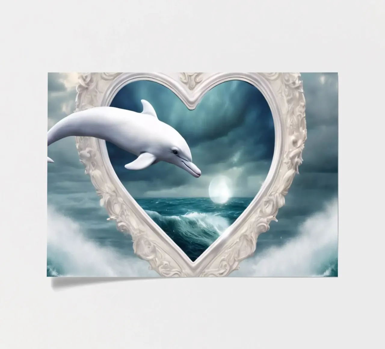 Delphin Stickerbogen von kimmindmuse