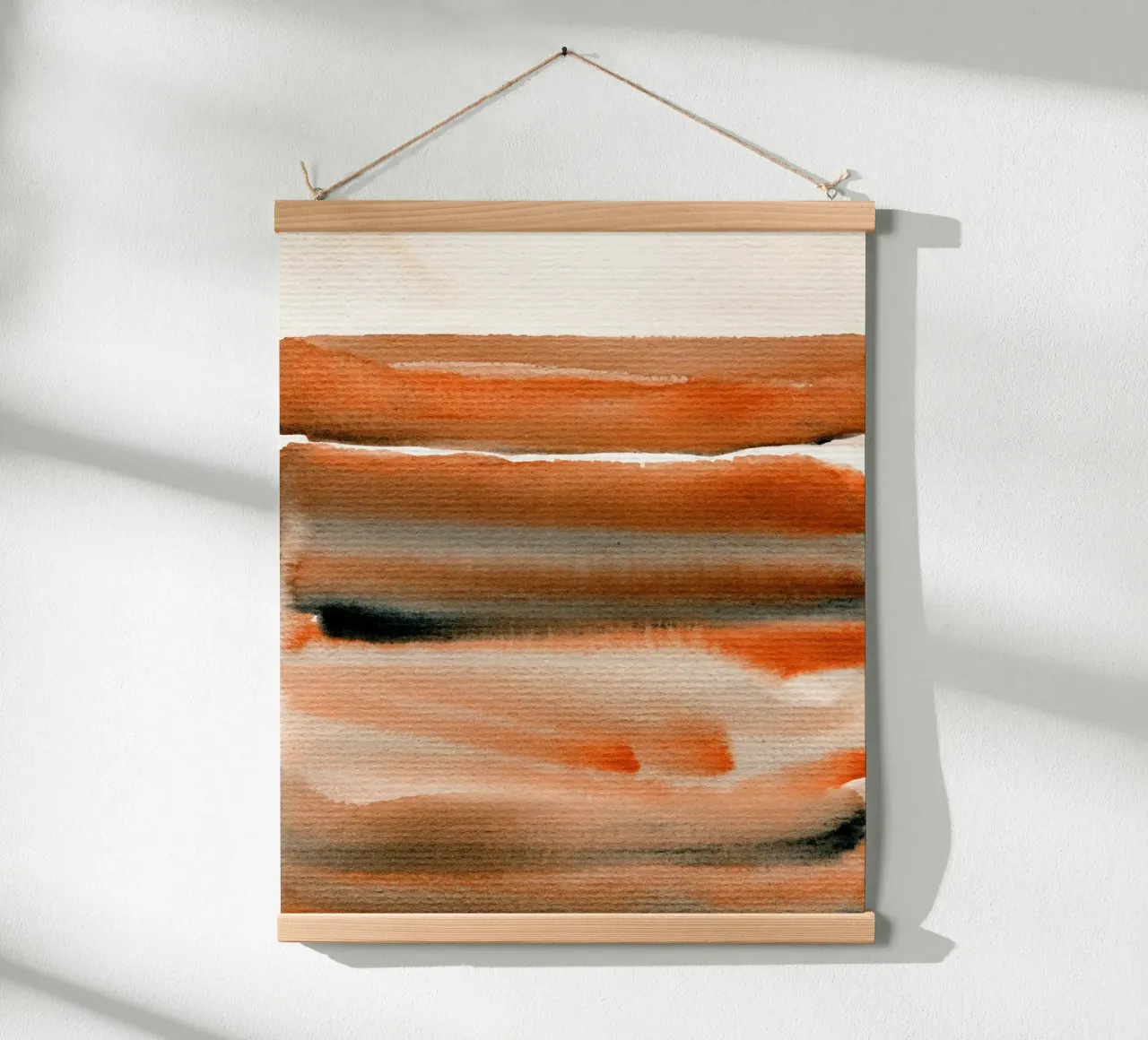 Just Autumn | Watercolor Abstract carta hahnemühle da sabidussi