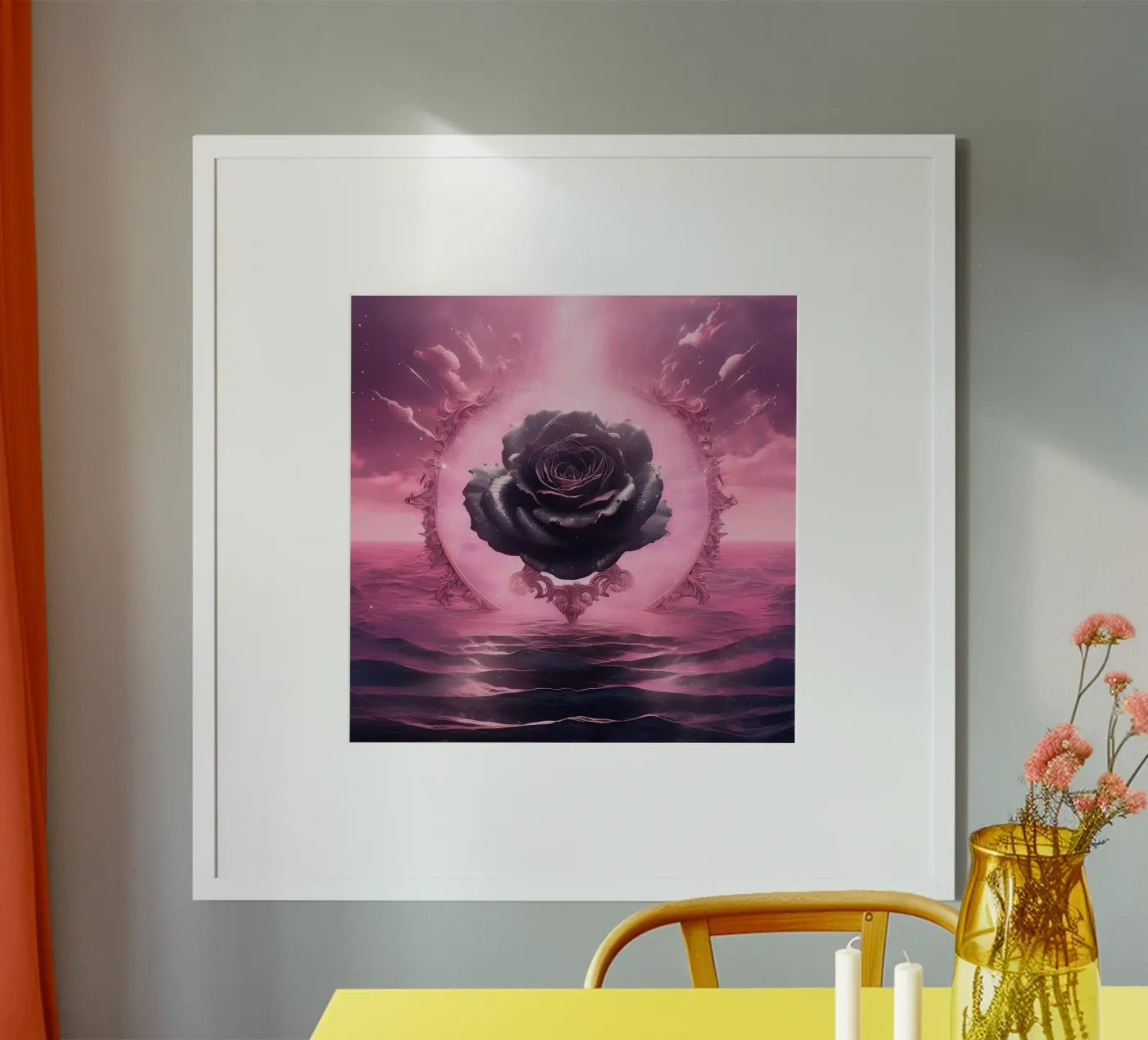 black rose2 poster da kimmindmuse