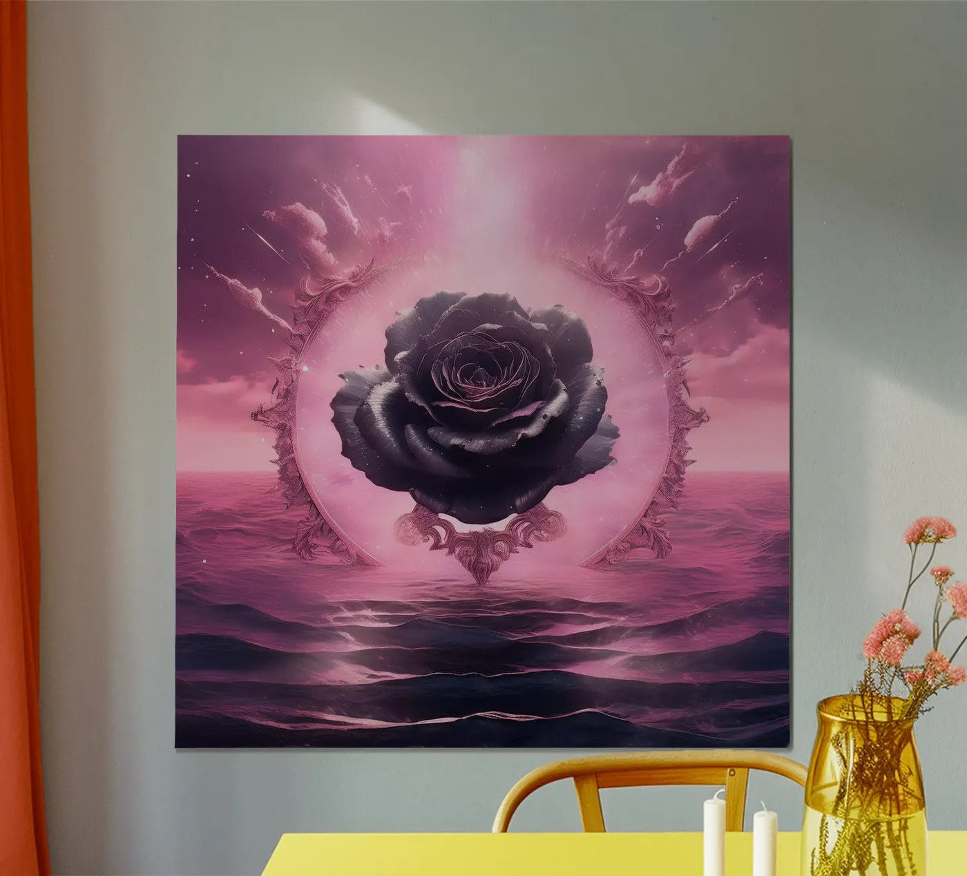 black rose2 poster da kimmindmuse
