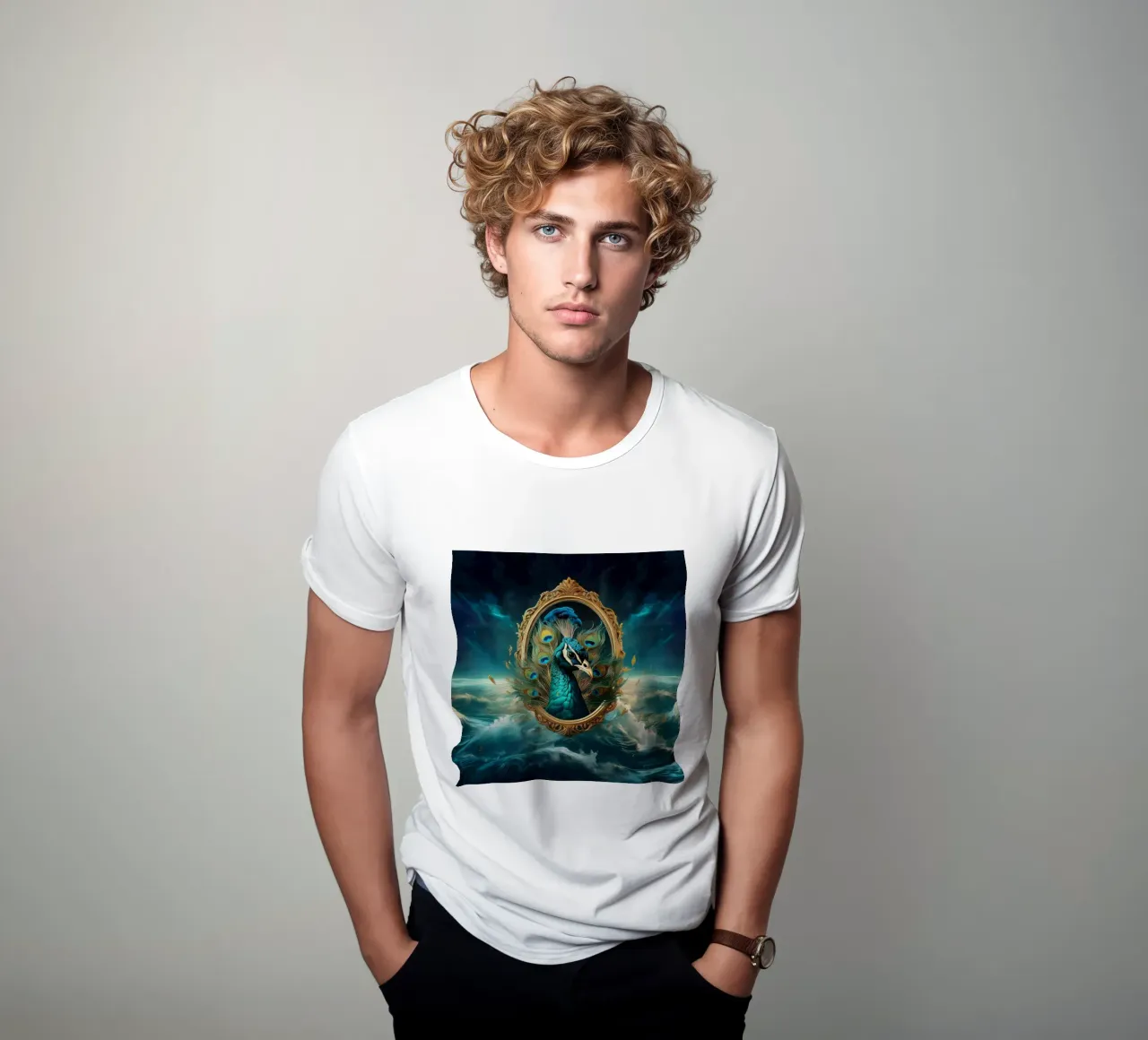 pavone5 t-shirt da kimmindmuse