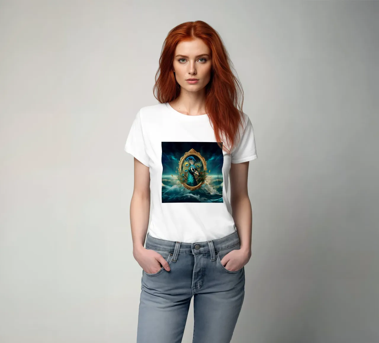 pavone5 t-shirt da kimmindmuse
