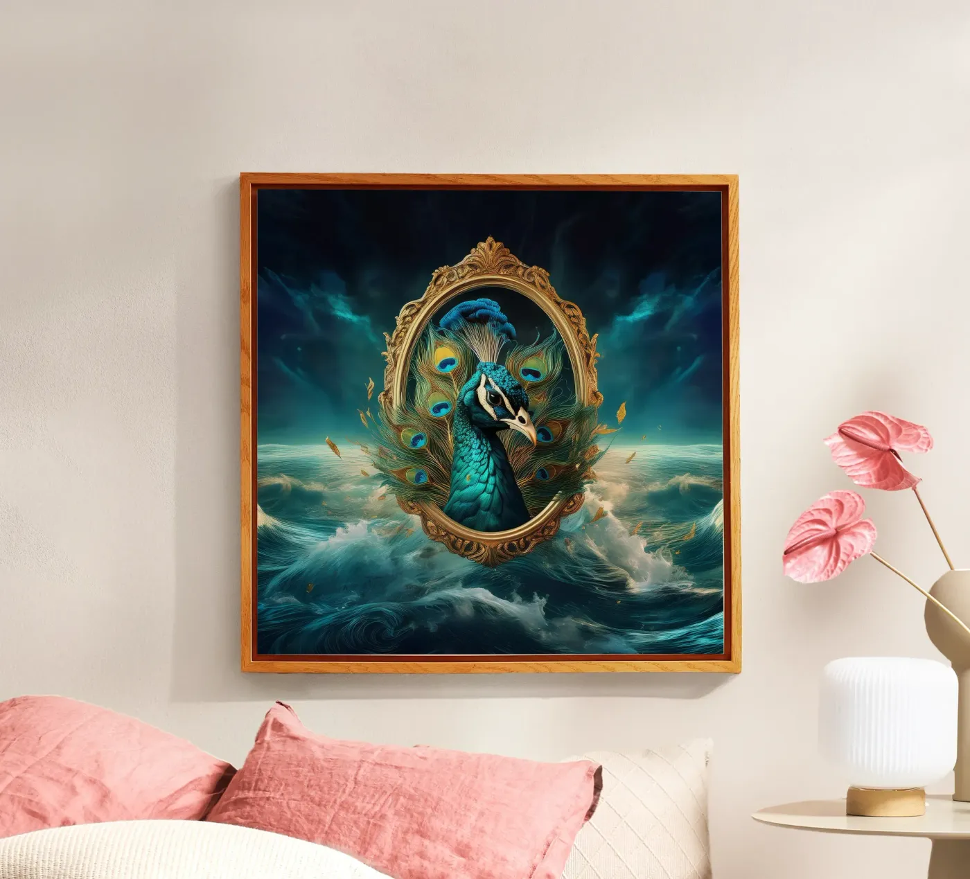 pavone5 Acryl-Glas von kimmindmuse