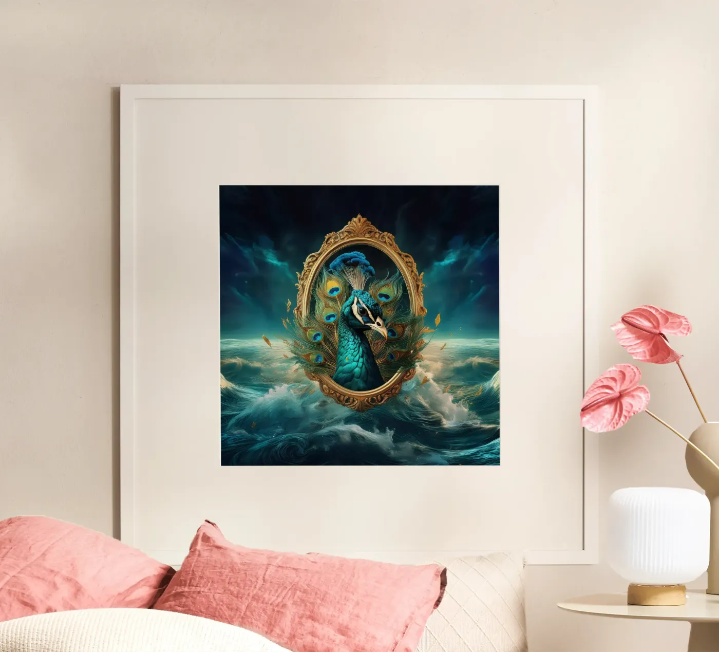 pavone5 poster by kimmindmuse