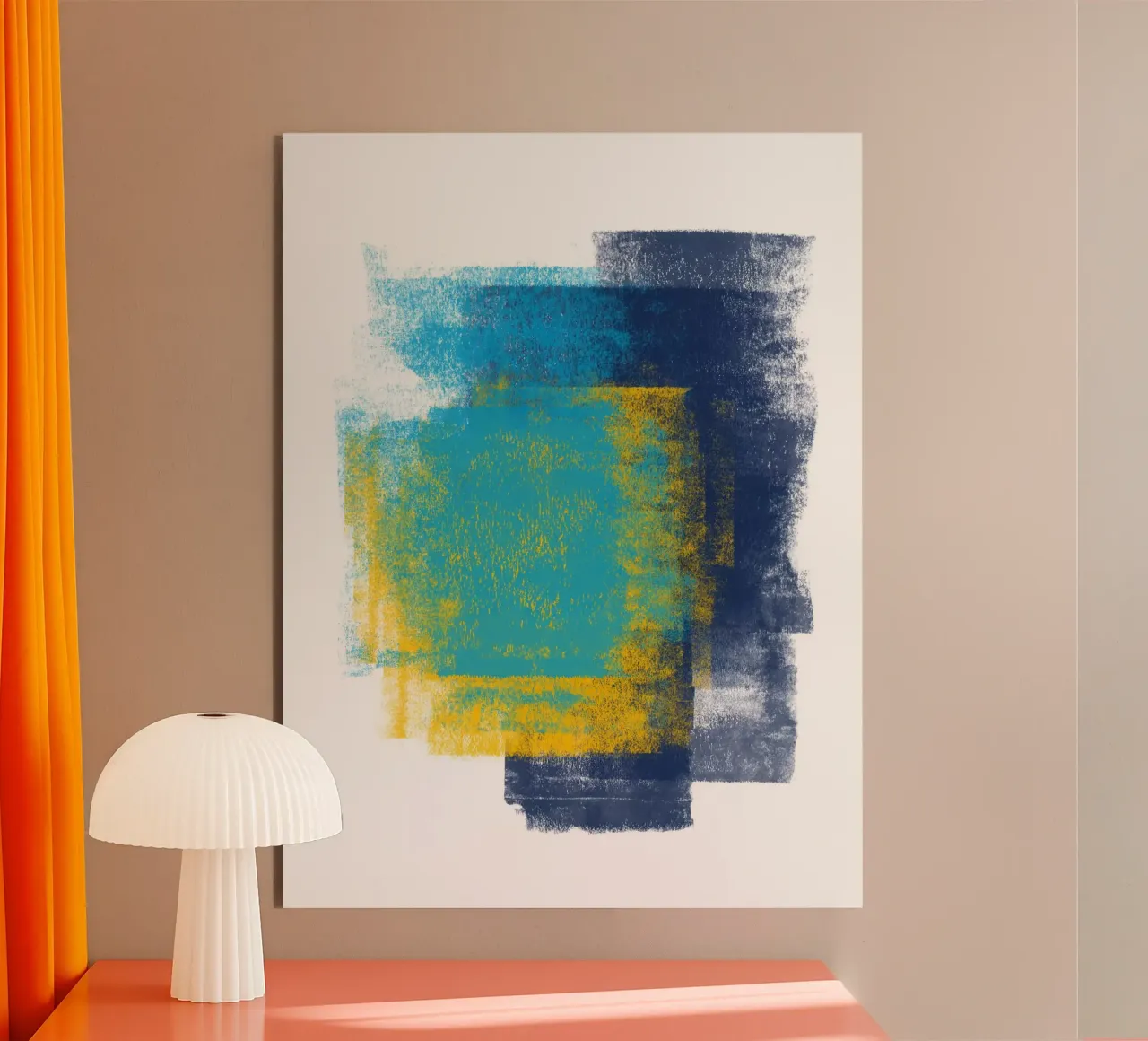 Just Colour | Minimal Abstract alluminio dibond da sabidussi