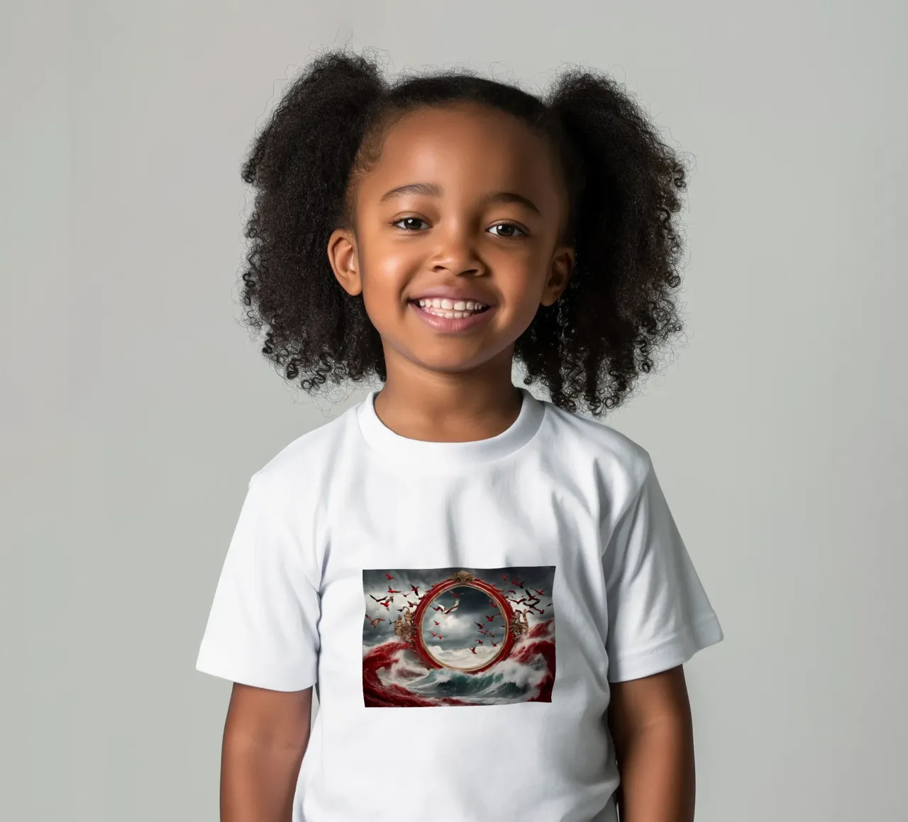 uccelli t-shirt bambini da kimmindmuse