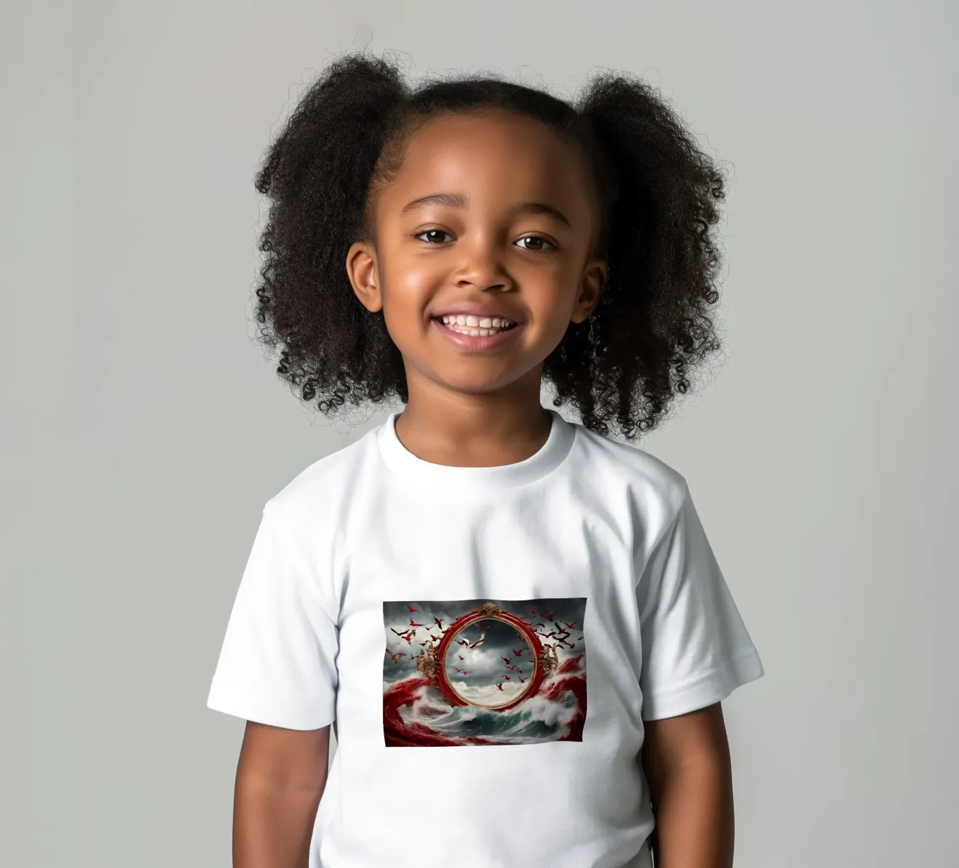 uccelli t-shirt bambini da kimmindmuse