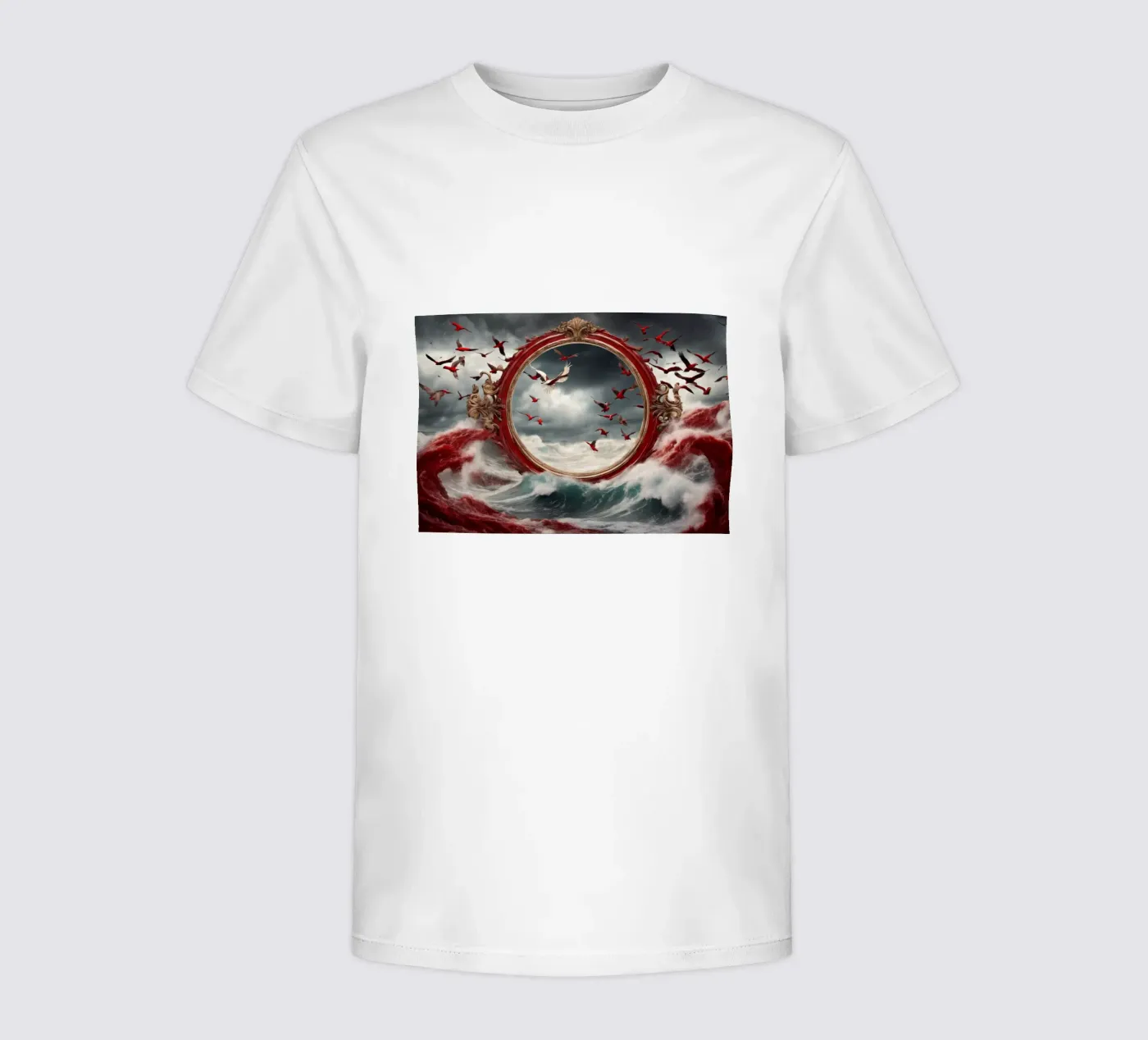 uccelli t-shirt bambini da kimmindmuse