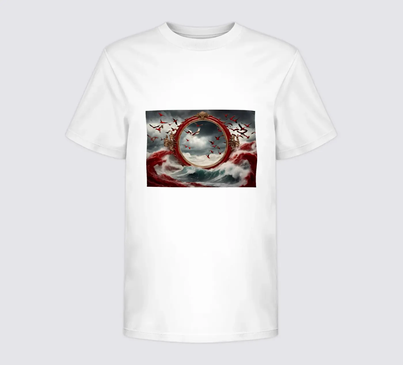 uccelli t-shirt bambini da kimmindmuse