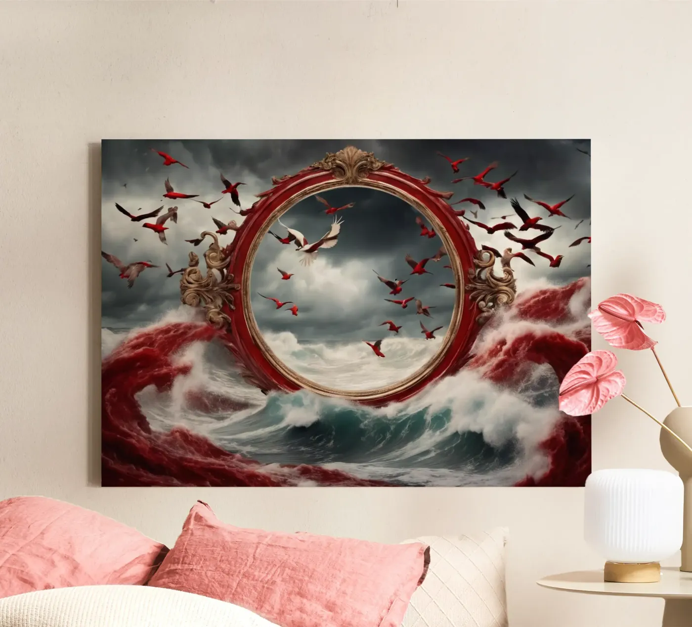 uccelli tela da kimmindmuse