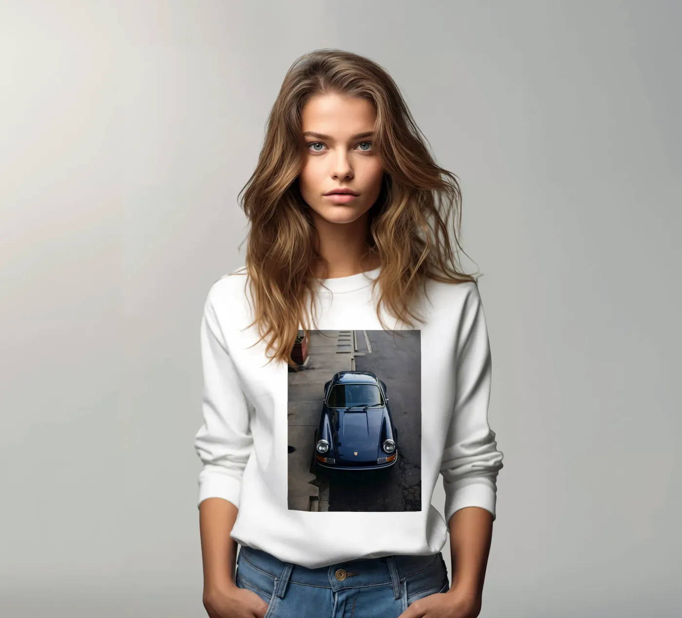 classic car Sweatshirt von Deemoll