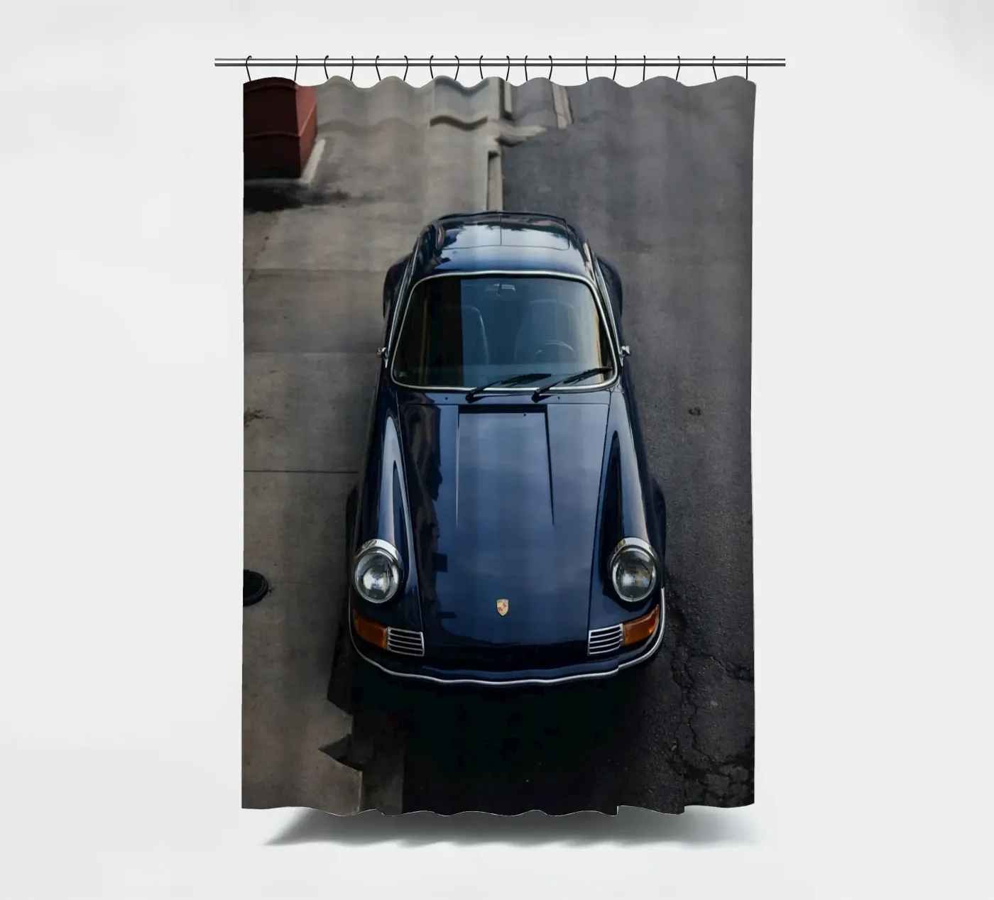 Oldtimer Duschvorhang von Deemoll