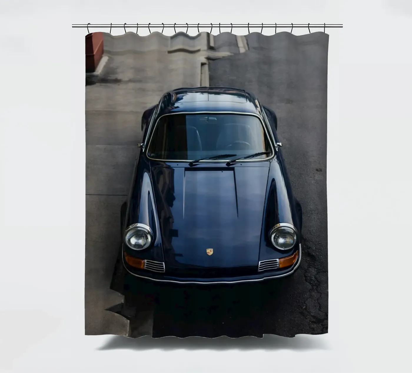 Oldtimer Duschvorhang von Deemoll