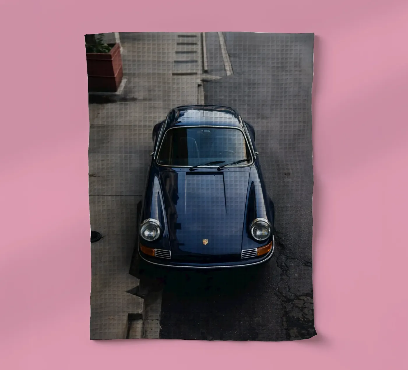 classic car tea towel by Deemoll