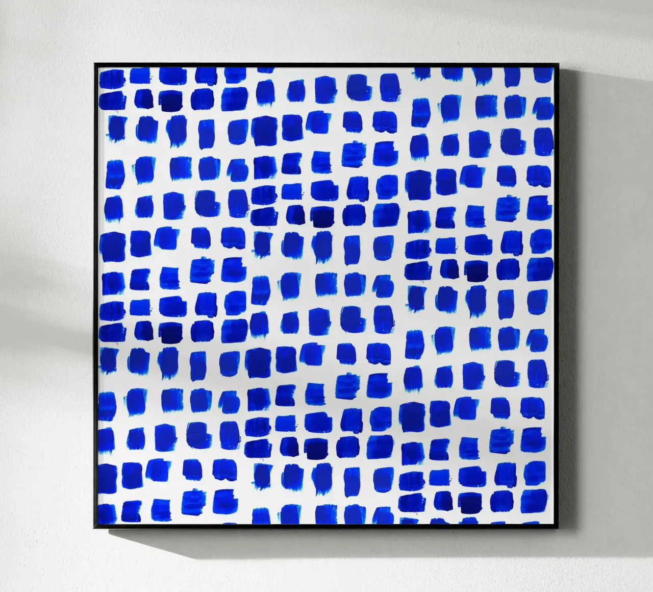 Blue Paint Dabs plexiglass da sabidussi