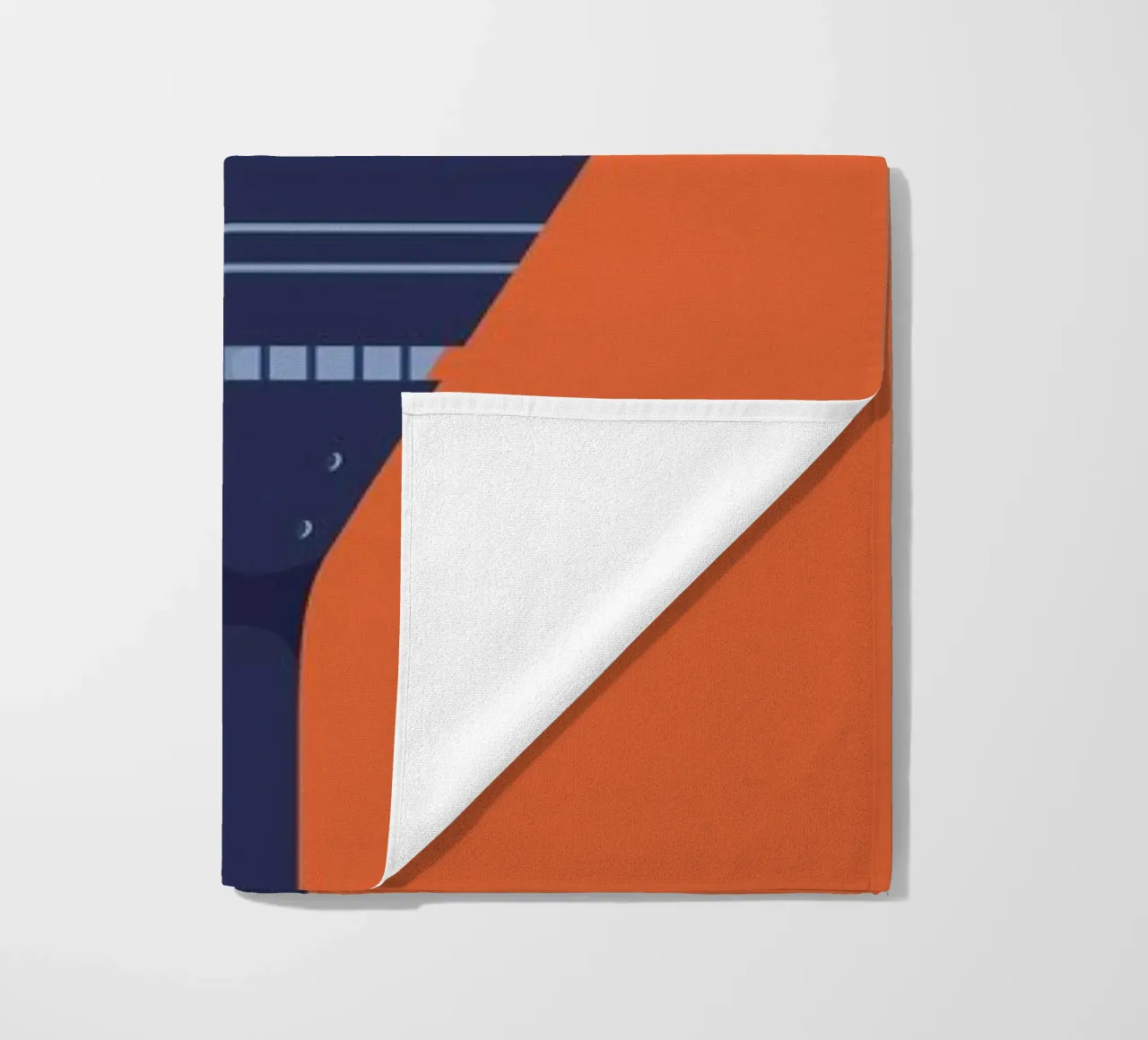 Düsseldorf beach towel by Designliga Products GmbH & Co. KG