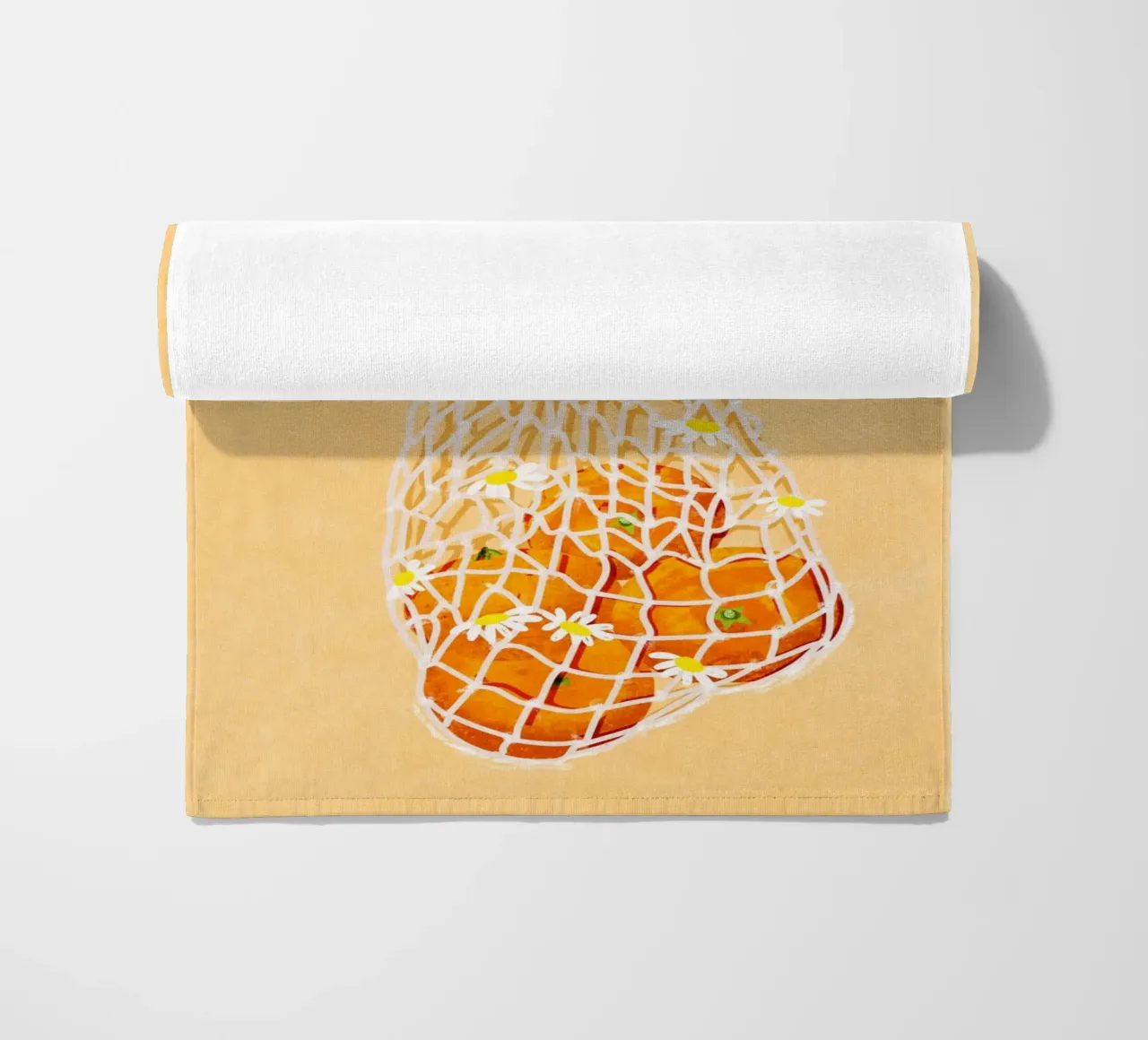 Fresh Oranges telo mare da Illustration Raissa Oltmanns