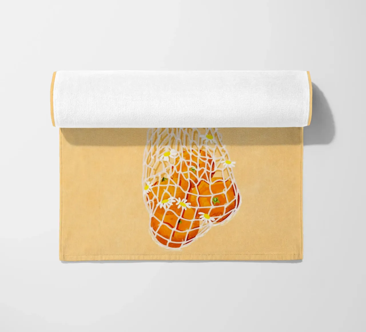 Fresh Oranges telo mare da Illustration Raissa Oltmanns