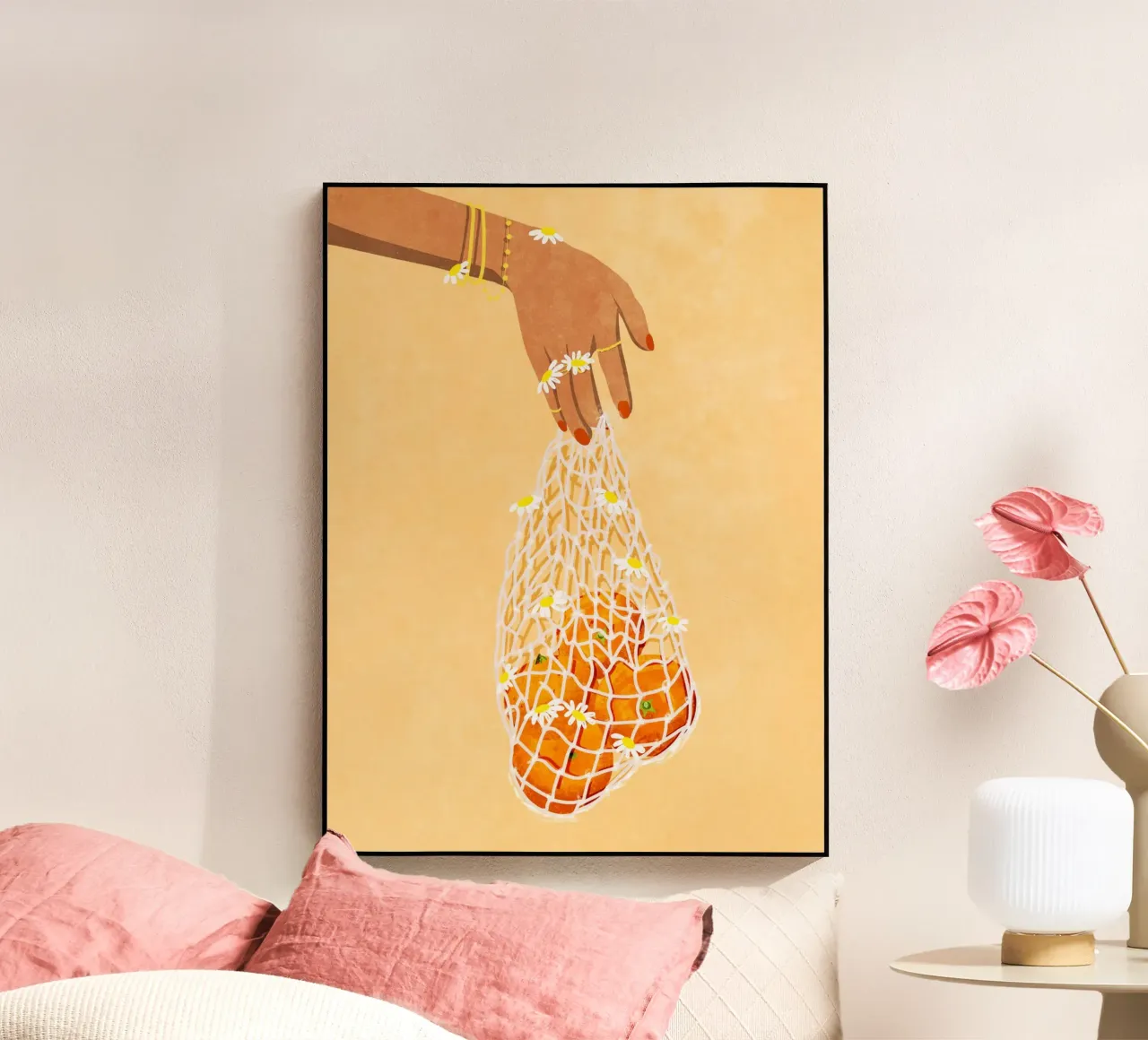 Fresh Oranges plexiglass da Illustration Raissa Oltmanns