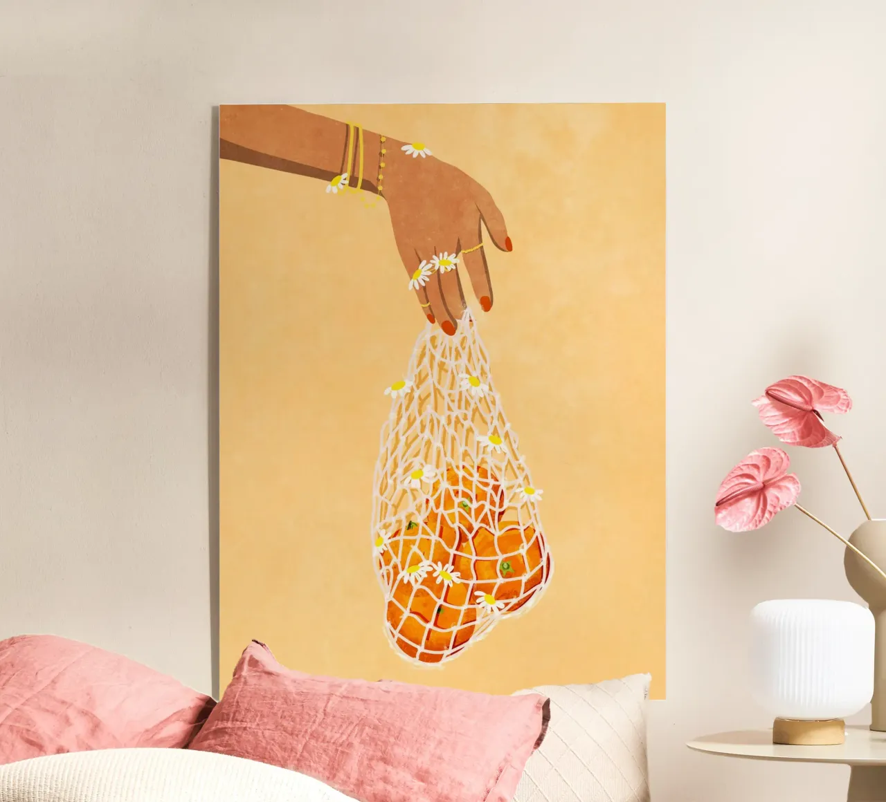 Fresh Oranges plexiglass da Illustration Raissa Oltmanns
