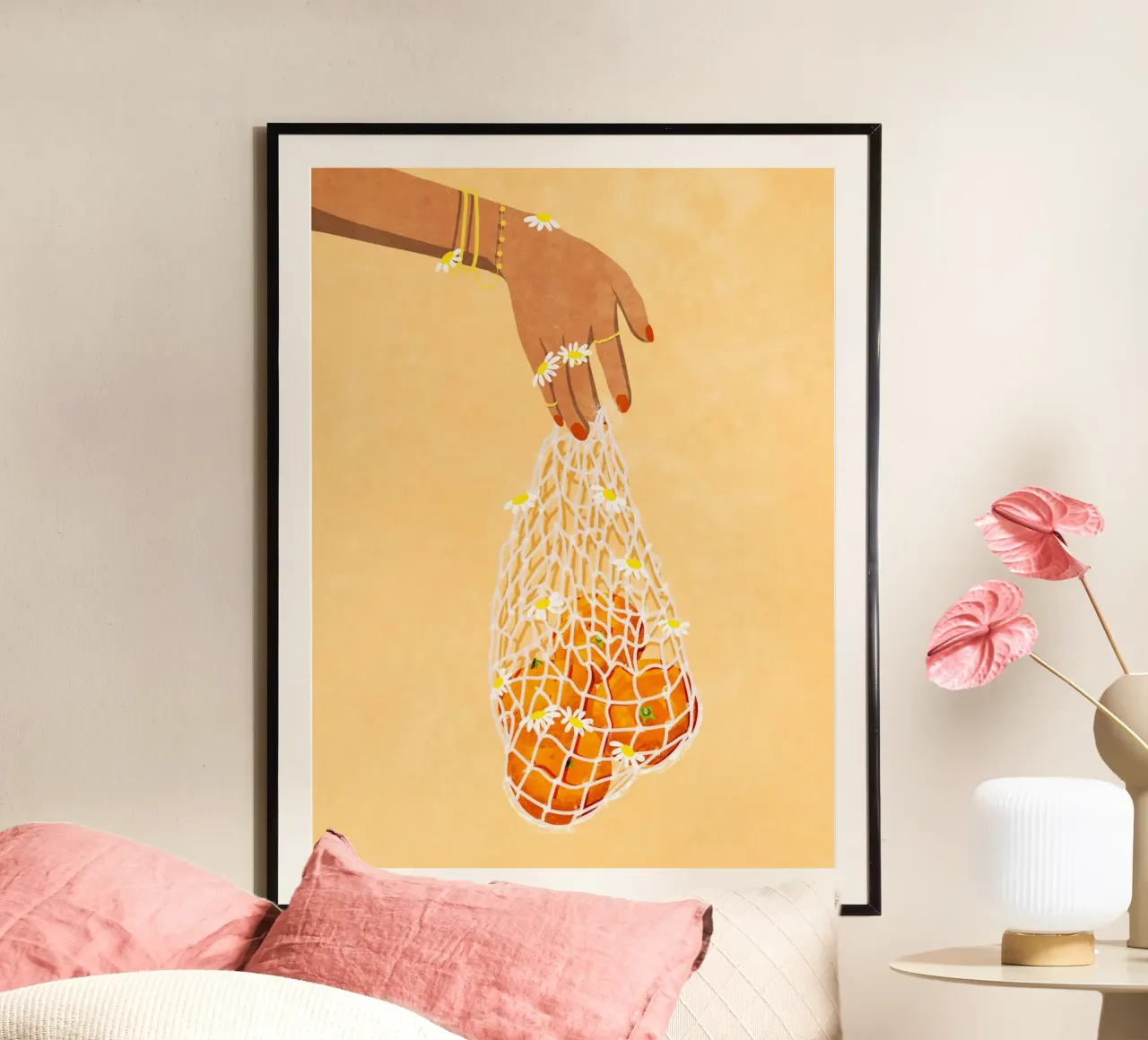Fresh Oranges poster da Illustration Raissa Oltmanns