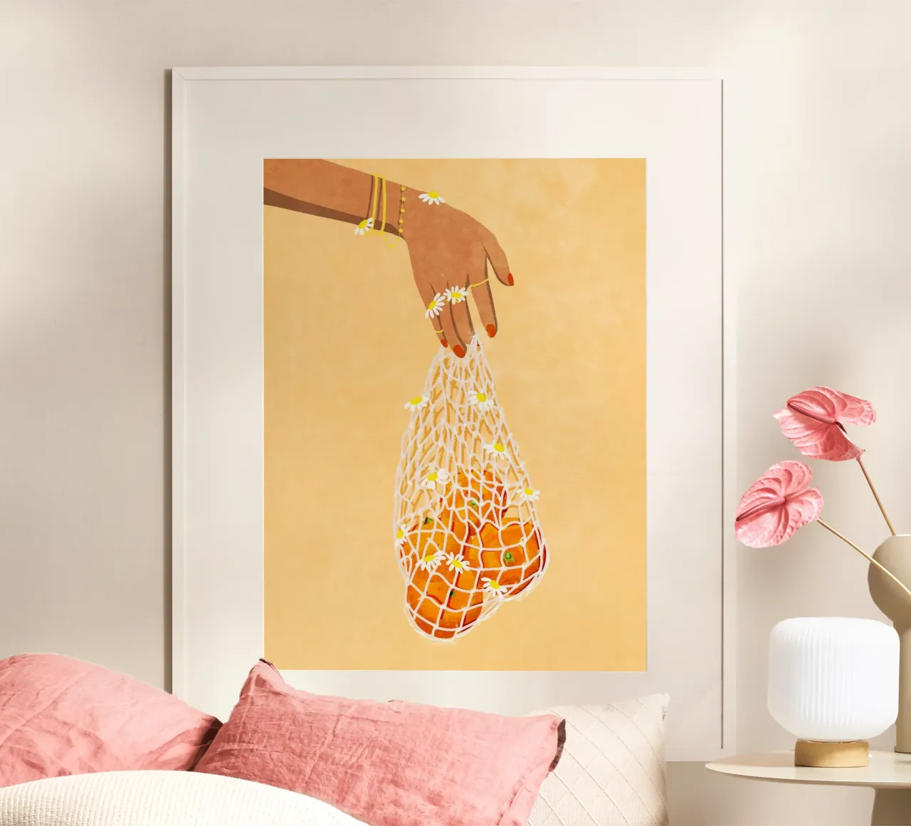 Fresh Oranges poster da Illustration Raissa Oltmanns