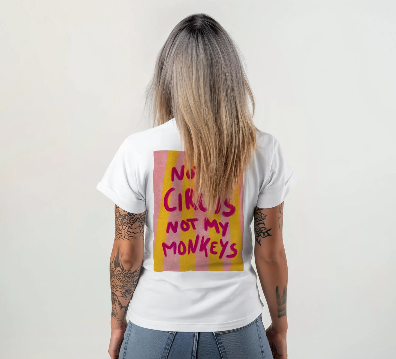 Not my Circus not my Monkeys T-Shirt von Illustration Raissa Oltmanns
