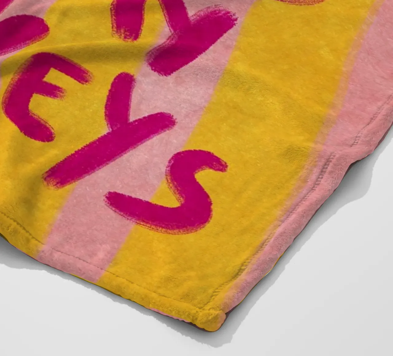 Not my Circus not my Monkeys fleece blanket by Illustration Raissa Oltmanns