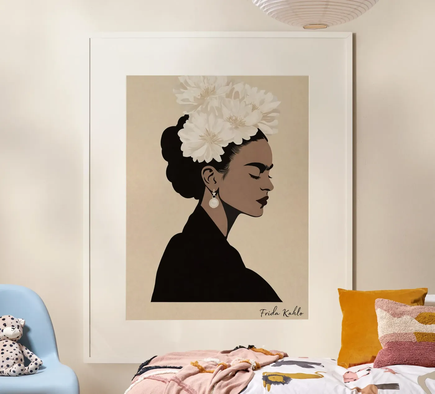 Frida Kahlo poster van Ucilleincl