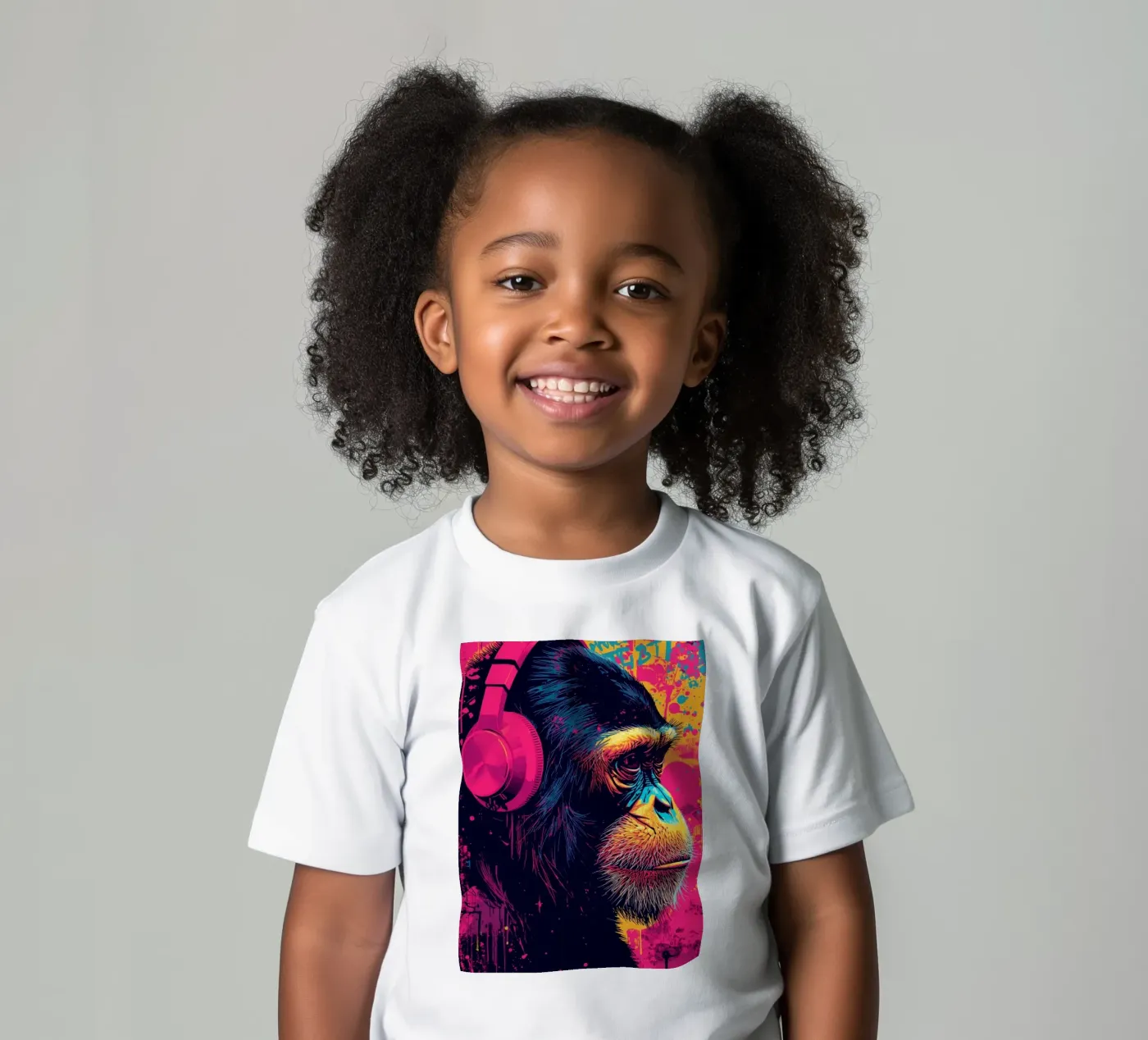 PopMonkey t-shirt bambini da DigiWunderwerk