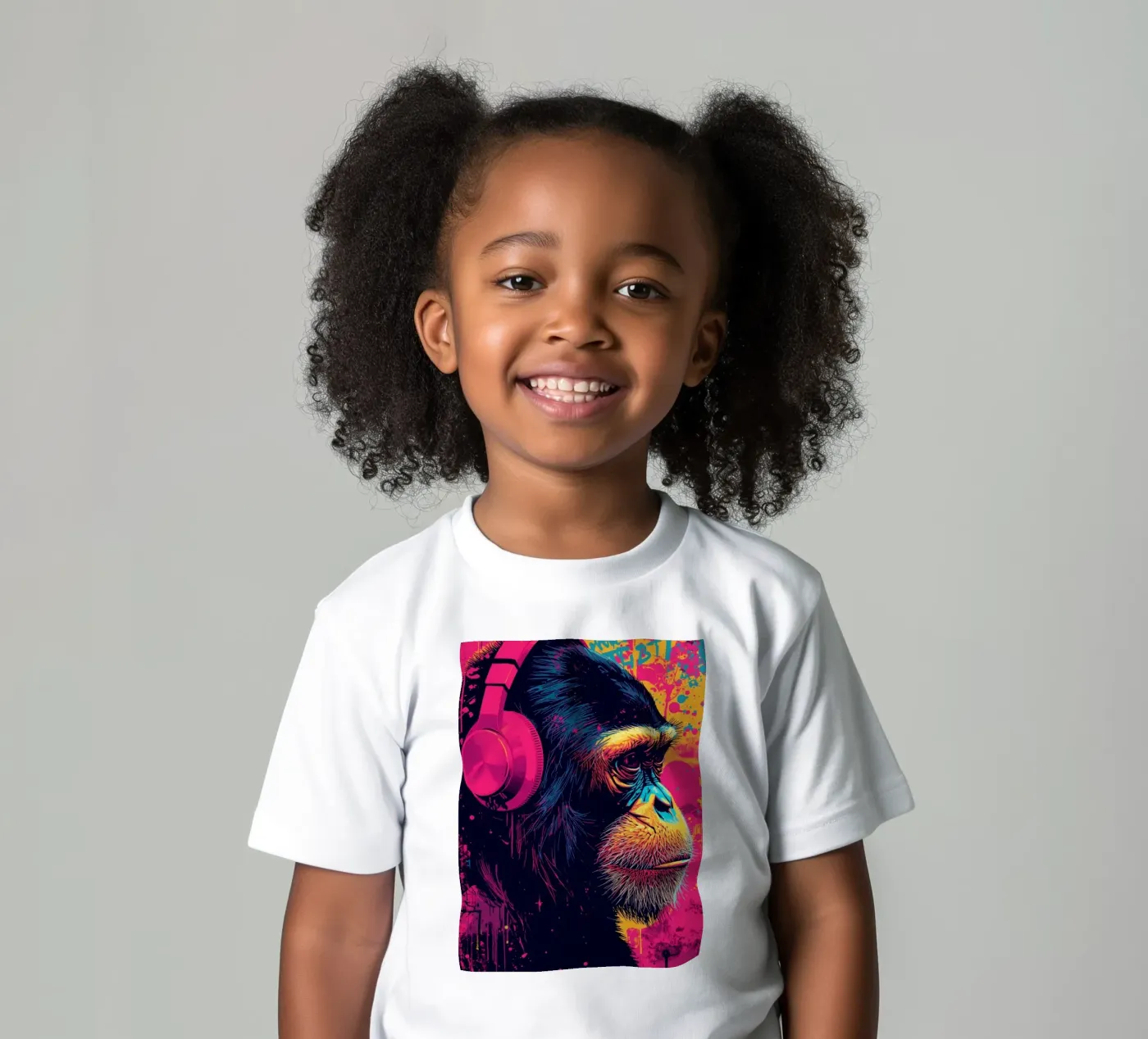 PopMonkey t-shirt bambini da DigiWunderwerk