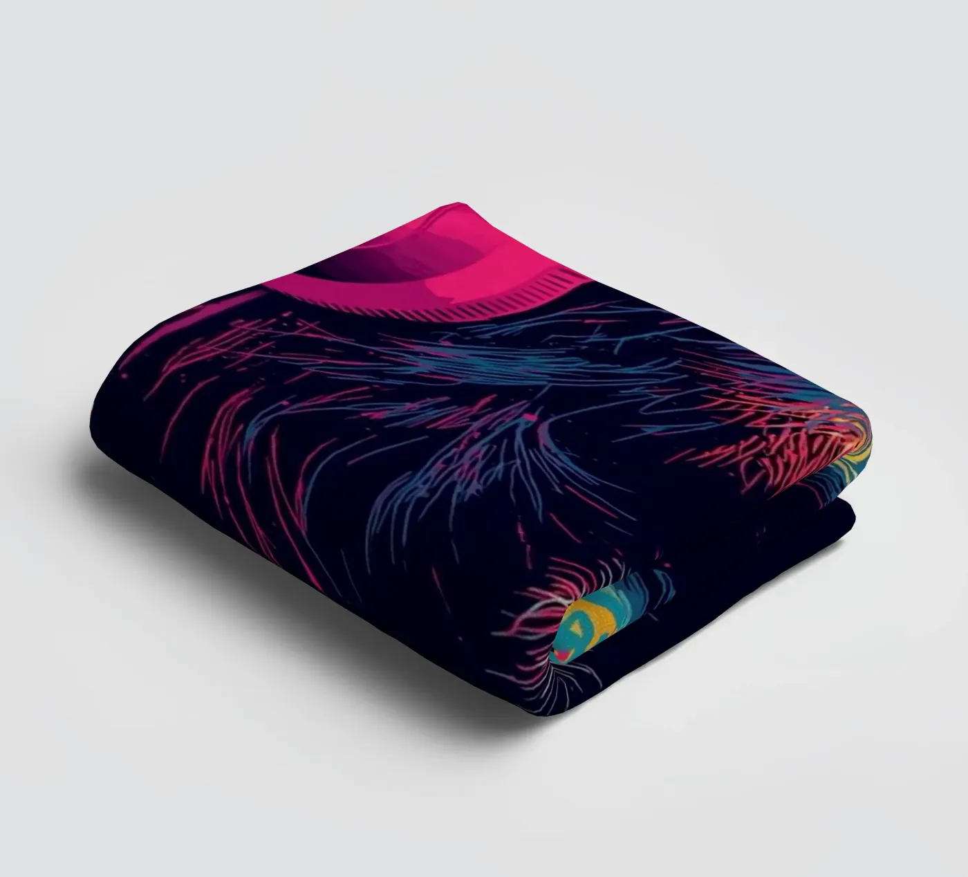 PopMonkey badhanddoek van DigiWunderwerk