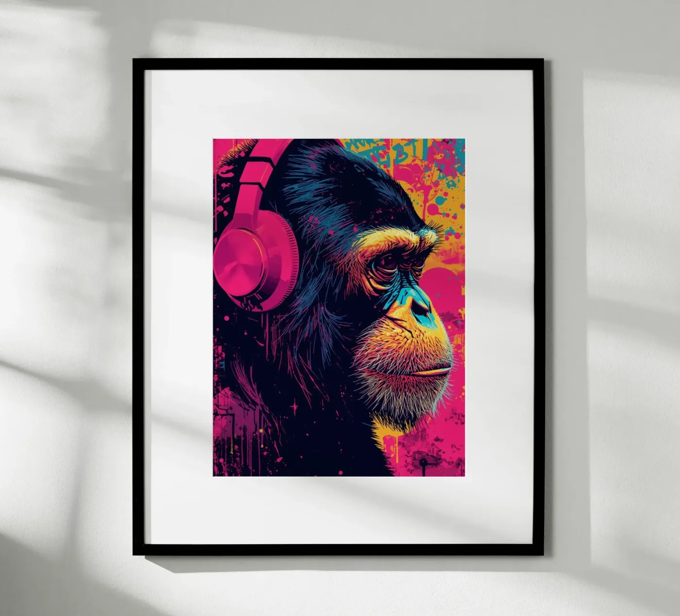 PopMonkey Poster von DigiWunderwerk