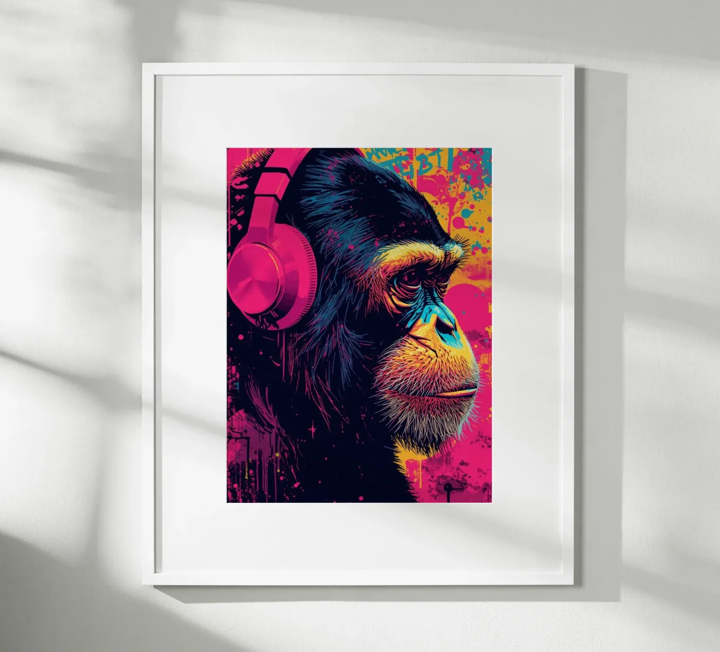 PopMonkey Poster von DigiWunderwerk