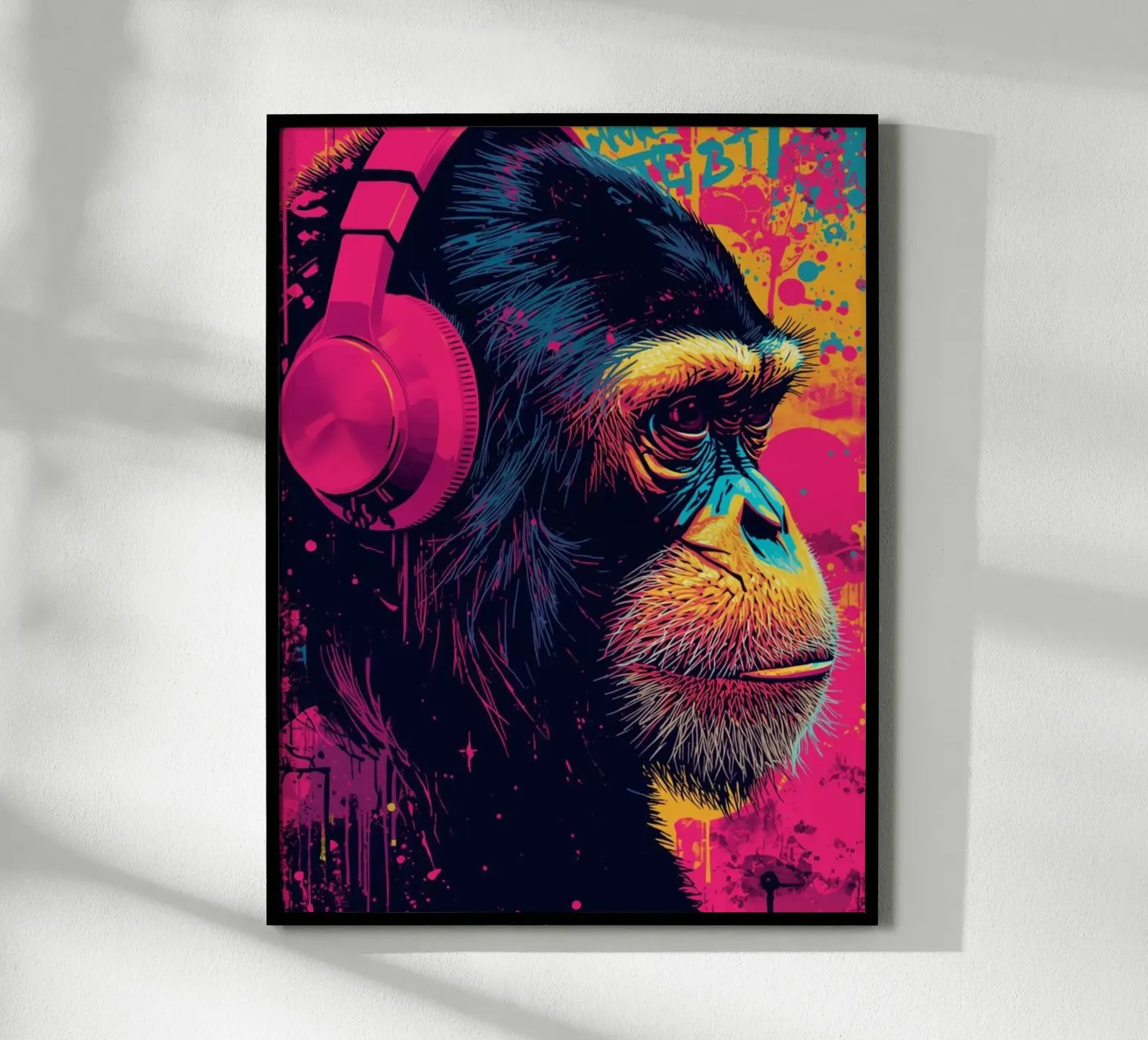 PopMonkey Poster von DigiWunderwerk